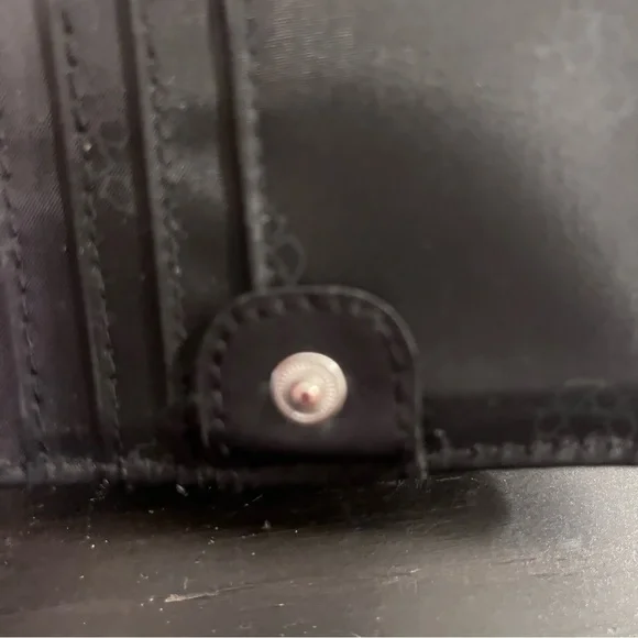 Unisex Black Bi-fold Wallet Faux Leather coin Purse multiple Card Holders + ID - Picture 14 of 15